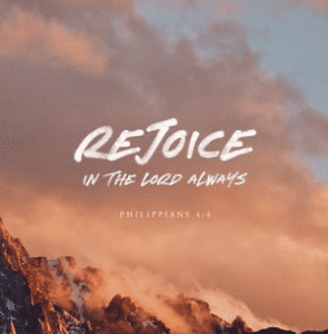 rejoice